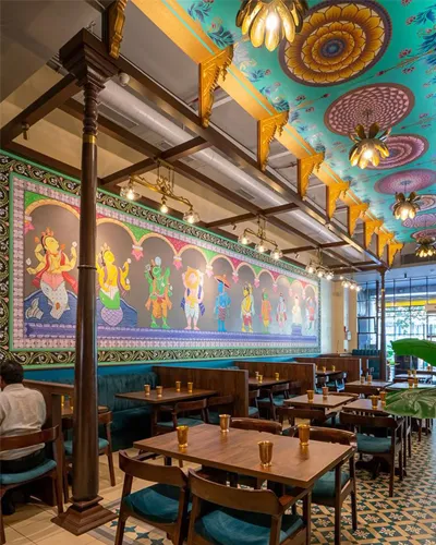 Restaurant interior